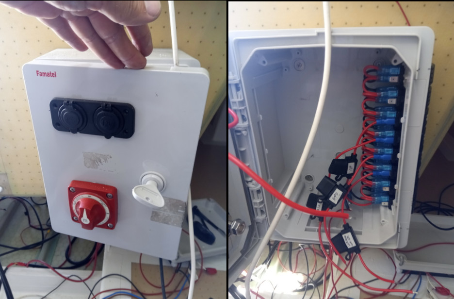 Instalación de cableado cuadro eléctrico - Antiun